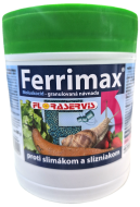 Ferrimax 500g - Prípravok proti slimákom a slizniakom v záhradách Ferrimax 500g - Prípravok proti slimákom a slizniakom v záhradách